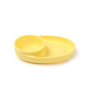 Monee จานซิลิโคลนก้นดูดพร้อมถ้วยซุป