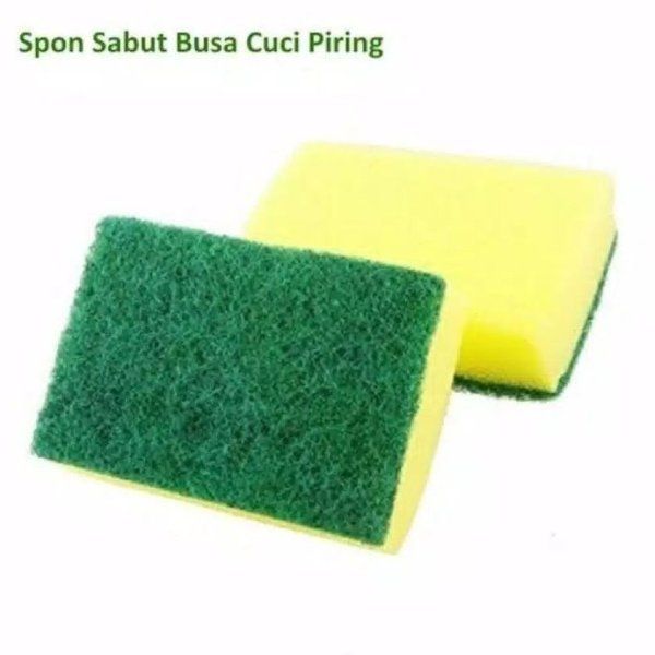 Spon Cuci Piring Serbaguna Sponge Cuci Piring Spons Cuci Piring Sabut Busa Cuci Piring