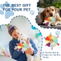 Dog Plush Sound Frisbee Toys with Internal Clock to Attract The Attention of Dogs, Dog Frisbee for Aggressive chew Dog Frisbee Toys,Frisbee Dog Toys. 