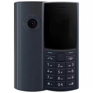 Dual SIM Basic Feature Phone 110 (2023) – Long Battery Life Compact Design Simple Keypad for Seniors and Backup Use