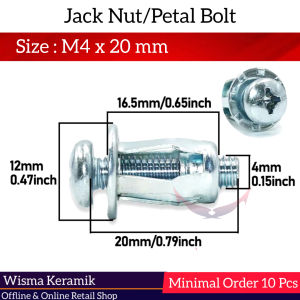 10 Pcs Jack Nut rivet Plate metal mur baut sekrup fisher Rivet nut Petal Bolt M4 M5 M6 M8
