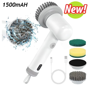 Sikat pembersih elektrik/Elektrik Spin Scrubber Sikat /Sikat WC Elektrik /Kamar Mandiw