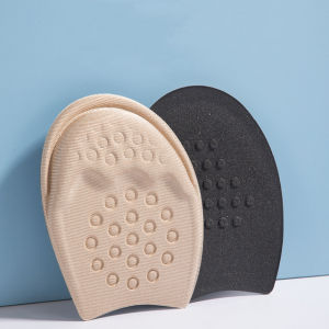 VTTO 1Pair Women Men Pain Relief Forefoot Insert Half Insoles Non-slip Sole Shoe Cushion Reduce Padded Front Foot Pads for Shoes Inserts