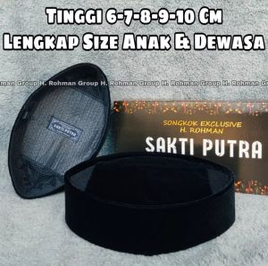 COD Peci Pendek sakti Tinggi 7-8-9-10 Lengkap Dewasa Anak