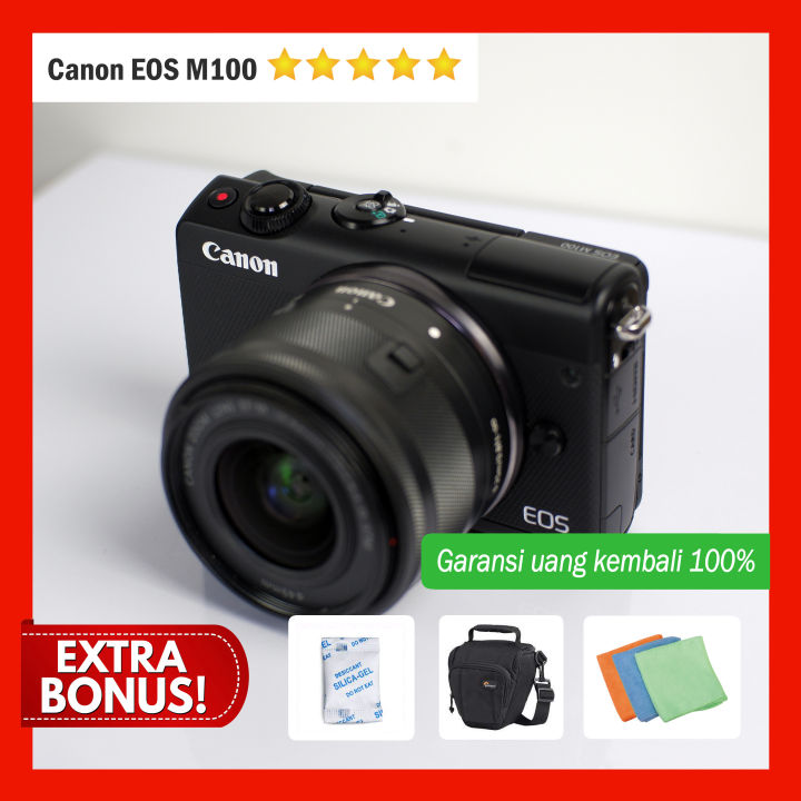 Kamera Mirrorless Canon EOS M100 Terbaik Kamera 24 Mp Untuk Video