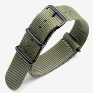 Green Nato Strap 22mm Canvas Watch Strap 24mm Nylon Watch Wtrap 20mm Wrist Watch Strap for Men Cordura Band