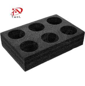TWOL SHOP 1pcs foam Cup Holder for Luggage Milk Tea Coffee Mug Drink Packing Carrier Disposable Takeout Cup Trays