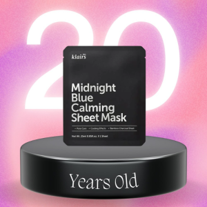 Mặt Nạ Giấy Klairs Midnight Blue Calming Sheet Mask Màu Đen 1 Miếng - Date 23/08/2027