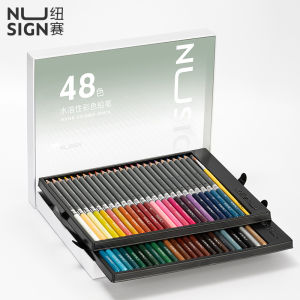 Nusign Watercolor Pencil / Pensil Warna 48 72 Warna Gratis Kuas NS731