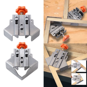 Stainless Steel Corner Clamp Right Angles Clamp Achieve Excellent Angles Perfect for DIY Projects & Home Renovations