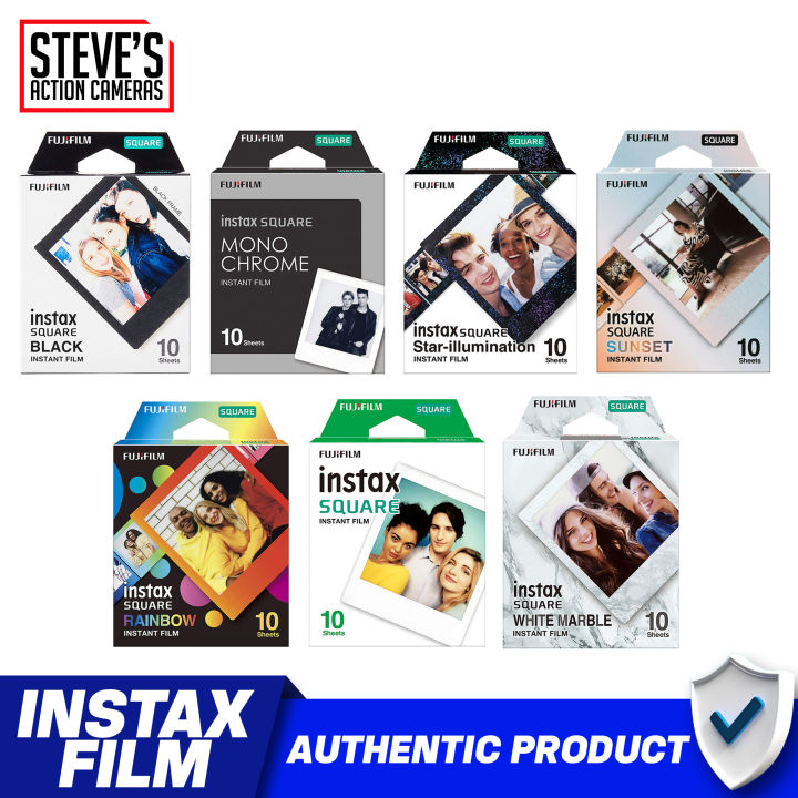 Fujifilm Instax Square Instant Film 10 sheets/ 20 sheets Lazada