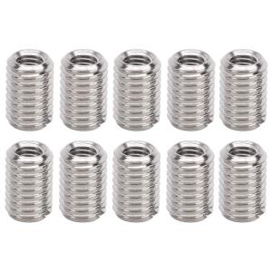 10pcs Thread Insert m6-m8 Inside Outside Thread Adapter Screw Insert Sleeve Converter Nut Coupler