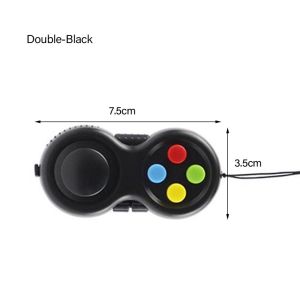 Fidget Controller Pad Pop Fidget Sensory Toys Children Antistress Hand Games Fun Stress Reliever for Adults ADHD Autism Toy Hands Anxiety Controller Gamepad Keychain Fidget Toy Relaxing The Tight Fingers Novelty Gag Toys Reduce Anxiety The Stress Relieve