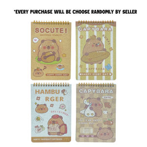 Cute Cartoon Spiral Notebook with Pen Cute Stationery Set Writing Book (BGJAYA)
