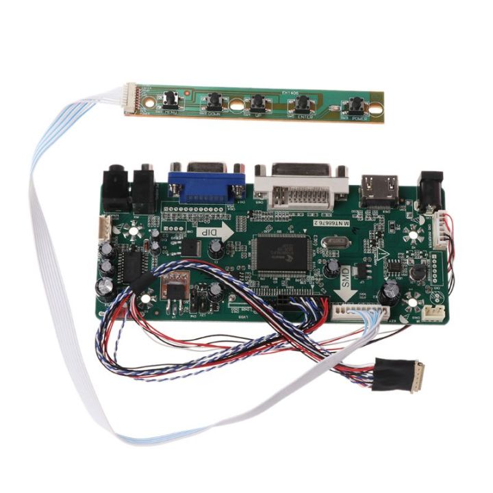 AV Ses USB LCD LED VGA TV Denetleyici LTN160AT02 1366X768 Sürücü Panosu Için 16
