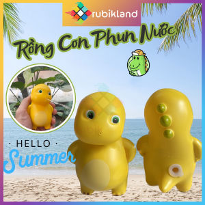 Rồng Con Phun Nước Khủng Long Mặt Cọc Bắn Nước Rồng Troll Dễ Thương Đồ Chơi Trẻ Em Mùa Hè Đi Biển Đi Tắm Quà Tặng