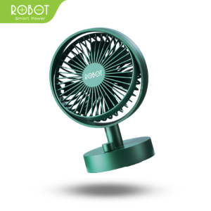 ROBOT Mini Desktop Fan RT-BF18 Plus Kipas Meja Mini Portable Original - Garansi Resmi 1 Tahun