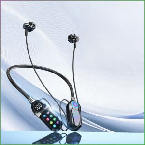 Bluetooth Speaker Clearly Recording Peoples Voices Speakers K Song Reverb Neck-mounted Colorful Screen