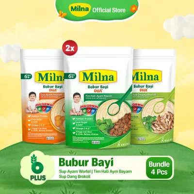 Bundling Milna Bubur Reguler 6+
