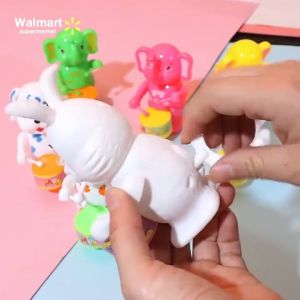 【Walmart】Trending Toy for Kids - Cute Bunny Wind-up - Drumming Ideal for Kids’ Activities (Popular Kids Toys Set No-Battery Clockwork)
