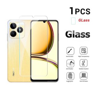 3pcs Tempered Glass Film For Realme C53 NFC realmeC53 Narzo N53 NarzoN53 Note50 Note 50 2023 Screen Protector Back Protective Full Cover