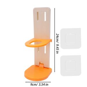 Plastic Storage Rack Holders / for Bathroom Shampoo Shower Gel Hand Sanitizer / Self-adhesive Wall Shelves