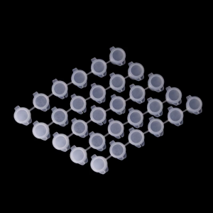 Joint Pigment Box with Lid Empty Strips Mini Box Pod Arts Crafts for Kids Scrapbook Making Dye Holder