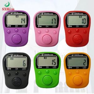Tasbih Digital LED Rechargeale 5 Channel 6 Digits + Kabel Cas Model PSL-1305