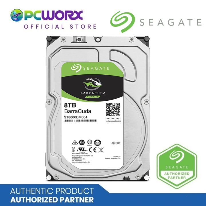 Seagate　ST8000DM004　8TB　3.5インチ　4台セット　中古 Seagate ST8000DM004 8TB 3.5インチHDD 中古 格安][注意][2台セット