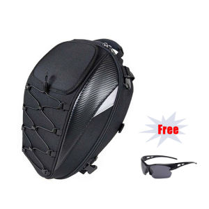 Motorcycle Tail Bag Multifunction Motorcycle Back Seat Bag Racing Riding Backpack Waterproof Motorcycle Rider Bag