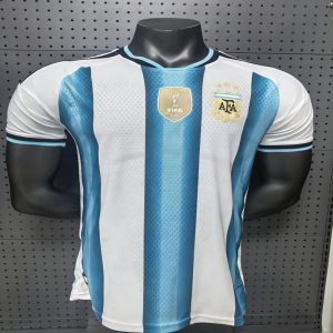 AE2026 Argentina World Cup jersey national team mens short-sleeved football shirt with logo player version