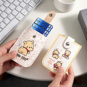Kawaii Cartoon Sanrio PU Leather Card Bag Wallet Anime Kuromi Pochacco Cute Card Holder Coin Purse