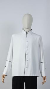 XinNgo Clergy Mens Coat Priest Jacket Pastor Preacher Minister Clerical Jackets Tops Long Sleeve