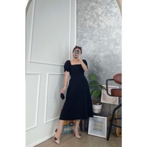 BestStore - Dress Kania Crincle / Dress Formal Wanita / Dress Crincle / Formal Dress/ Dress Korean style