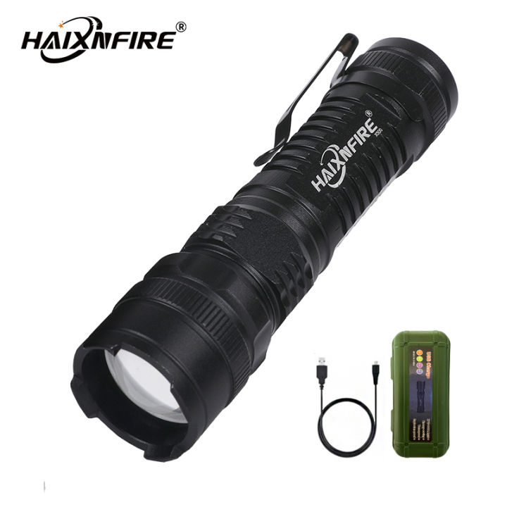 HaixnFire X500 Outdoor Camping Light LED flashlight USB Rechargeable