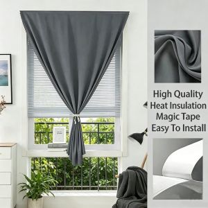 Shower Curtain Pleated Fabric Waterproof Mildew Resistant Opaque Privacy Screen Easy Clean Hooks