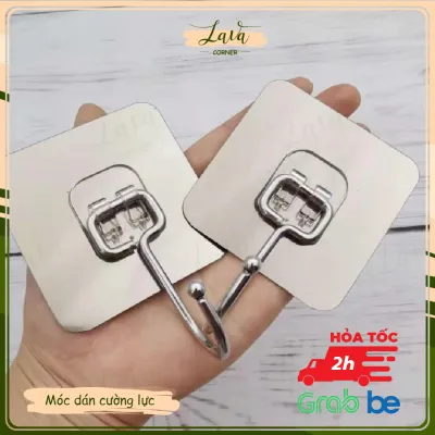 Combo 10 Móc Dán Tường Chịu Lực Siêu Dính Treo Đồ Vật Dụng Đa Năng Tiện Ích Bằng Inox 304