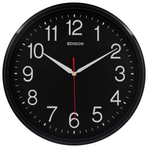 Jam Dinding Edison EDW 319 T30 Timbul Diameter 310mm 31cm