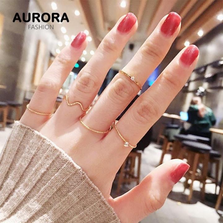 Cute on sale thin rings