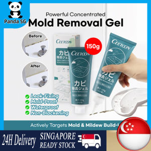 SG [In Stock] 【150g】Mildew Remover Mould Remover Gel Mold Cleaner kitchen cleaner toilet cleaner Gel Mold Cleaner Mildew  Remover Kitchen Cleaner Kitchen Toilet Furniture Mold Remover Deep Cleansing Product Kill all types of mold and mildew easily Toilet