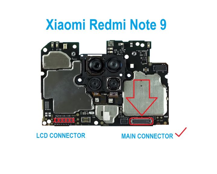 KONEKTOR MAINBOARD XIAOMI REDMI NOTE BIASA 40 PIN 1PCS CONNECTOR