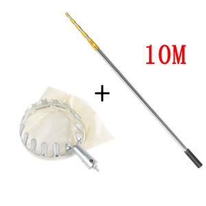 Adjustable telescopic stainless steel long rod 5/7/9/10M pineapple Fruit Picker convenient quick High altitude Telescopic mango Fruit Picker