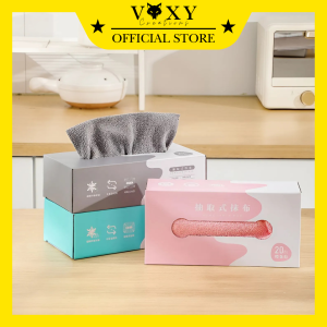 Tisue Dapur Multifungsi Isi 20Lembar Bisa Digunakan Kembali / Tisu Kain Lap Serap Minyak Pembersih