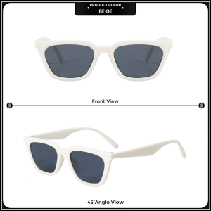 Berrybarton Kacamata Hitam Cat Eye PC Outdoor Sunglasses Anti UV400 Wanita 023