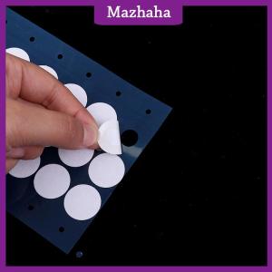 Mazhaha 48ชิ้น แผ่น20มม.แผ่นกรองกระดาษสติกเกอร์สำหรับใต้ขวดปากกว้างฝาปิดเห็ด