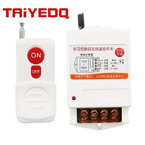 DC 12v Wireless Remote Control Switch 24v 36v Remote Control Power Supply For Water Pump Truck Remote Controller Battery Car