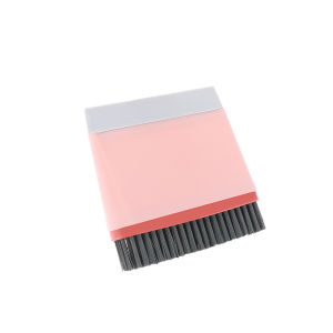 JustLiving 2 in 1 Whisk Broom Dustpan with Sink Squeegee Wiper Multi-Purpose Countertop Brush Mini Tiny Cleaning Set for For Table/ Desk/ Countertop/ Key Board/ Cat/ Dog/ Pets Cleaning Tools