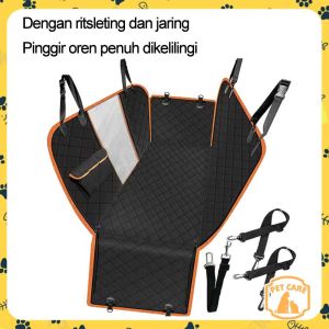 Matras Mobil Alas Duduk Kucing Anjing Pelindung Sarung Belakang Mobil Tahan Air Dan Tahan Kotoran