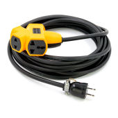 30M หุ้มยางต่อสายไฟ VCT 2×4 ปลั๊กไฟต่อพ่วง ปลั๊ก4ทาง ปลั๊กพ่วง สายไฟหุ้มฉนวน 2 ชั้น ยาว 5m/10m/20m/30m ปลั๊กไฟ ปลั๊กไฟต่อพ่วง สะดวกพกพา ปลอดภัย