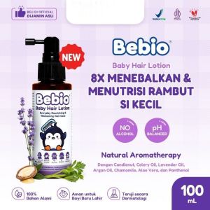 Bebio Hair Lotion Perawatan Rambut Bayi Minyak Rambut 100ml